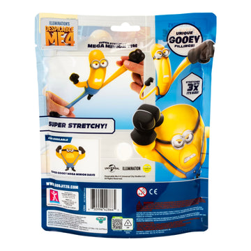 Minions Despicable ME 4 Super Stretchy Mega Tim | Heroes of Goo JIT Zu Action Figure Toys | Unique Gel Filling | Stretch him up to 3 Times his Size