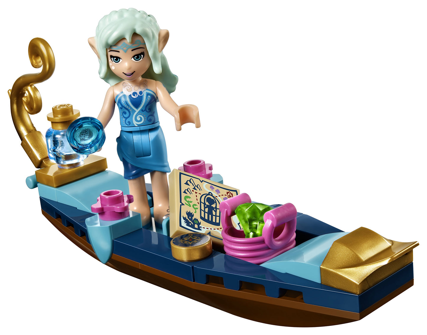 LEGO Elves Naida's Gondola & The Goblin Thief 41181 Building Kit (67 Pieces)