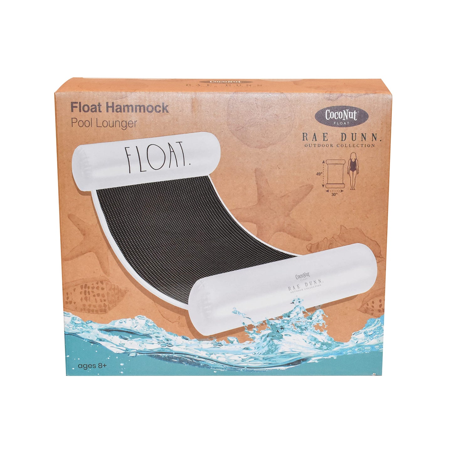 Rae Dunn x CocoNut Float Hammock Float, Float Theme, for Kids, Adults