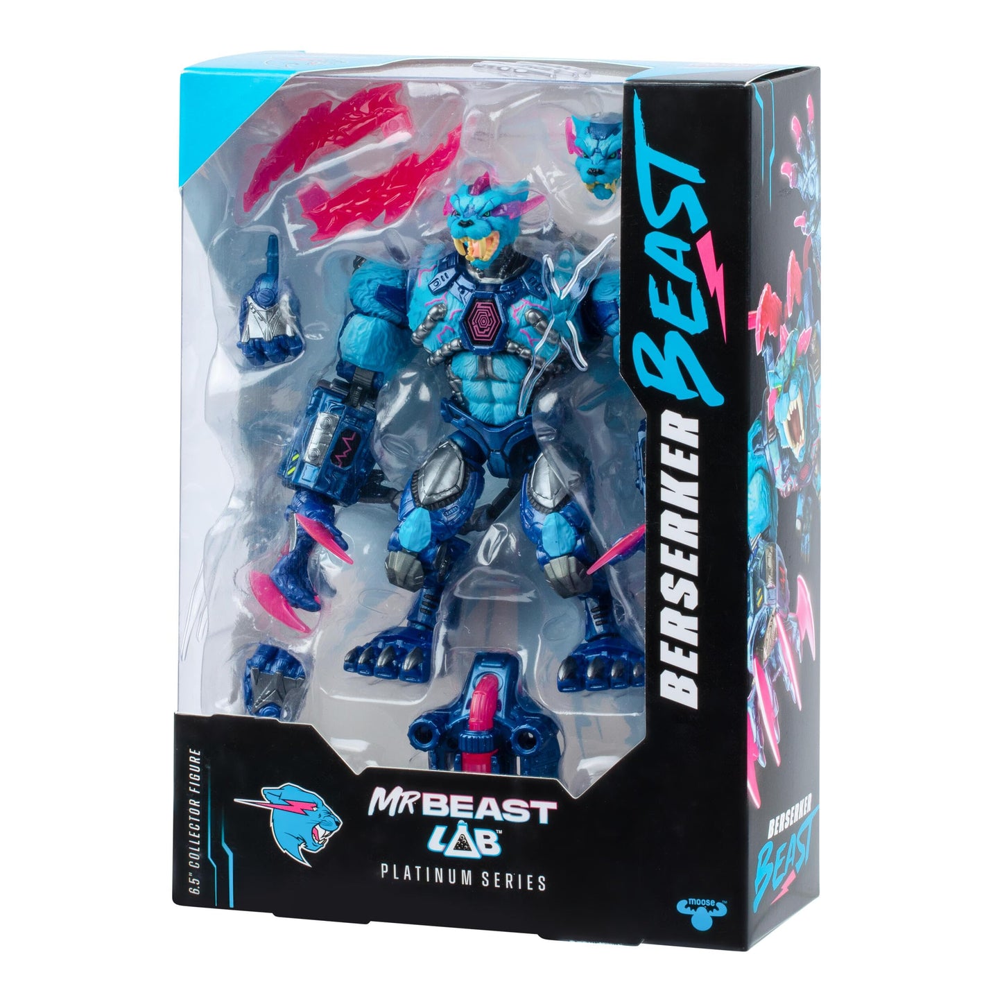 MrBeast Lab Platinum Series 6" Berzerker Beast Titans Collector Figure