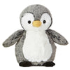 Aurora® Snuggly Sweet & Softer™ Perky Penguin™ Stuffed Animal - Comforting Companion - Imaginative Play - Gray 9.5 Inches