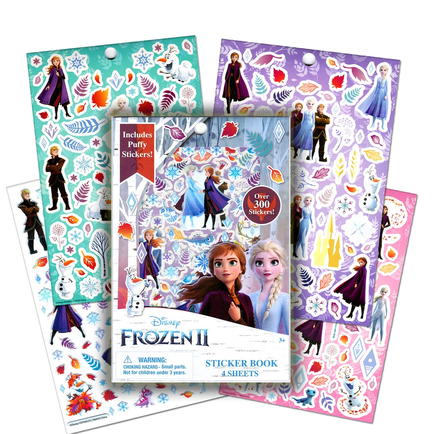 Disney Frozen Coloring and Art Activity Books Bundle Set with Coloring Book, Activity Pack, Stickers, and More - Featuring Disney Frozen 2 Elsa, Anna