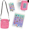 Dress Along Dolly 3pc Tech Set for American 18" Dolls w Cell Phone, Computer Tablet, and Accessory Bag- Premium Durable Metal Construction- Perfect