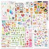 Current Year-Round Themed Sticker Variety Pack - 12 Sheets, 178 Assorted Stickers for Kids, Teachers, School, Scrapbooking, Journals, Monthly