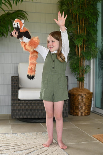 Wild Republic Tailkins Red Panda Stuffed Animal - 40"