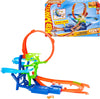 Hot Wheels Stunt Track Mid-Air Crash & 1:64 Scale Die-Cast Toy Car