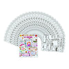 Fun Express Color Your Own All About Mom Poster, 30 Piece Class Pack, Crafts for Mother's Day