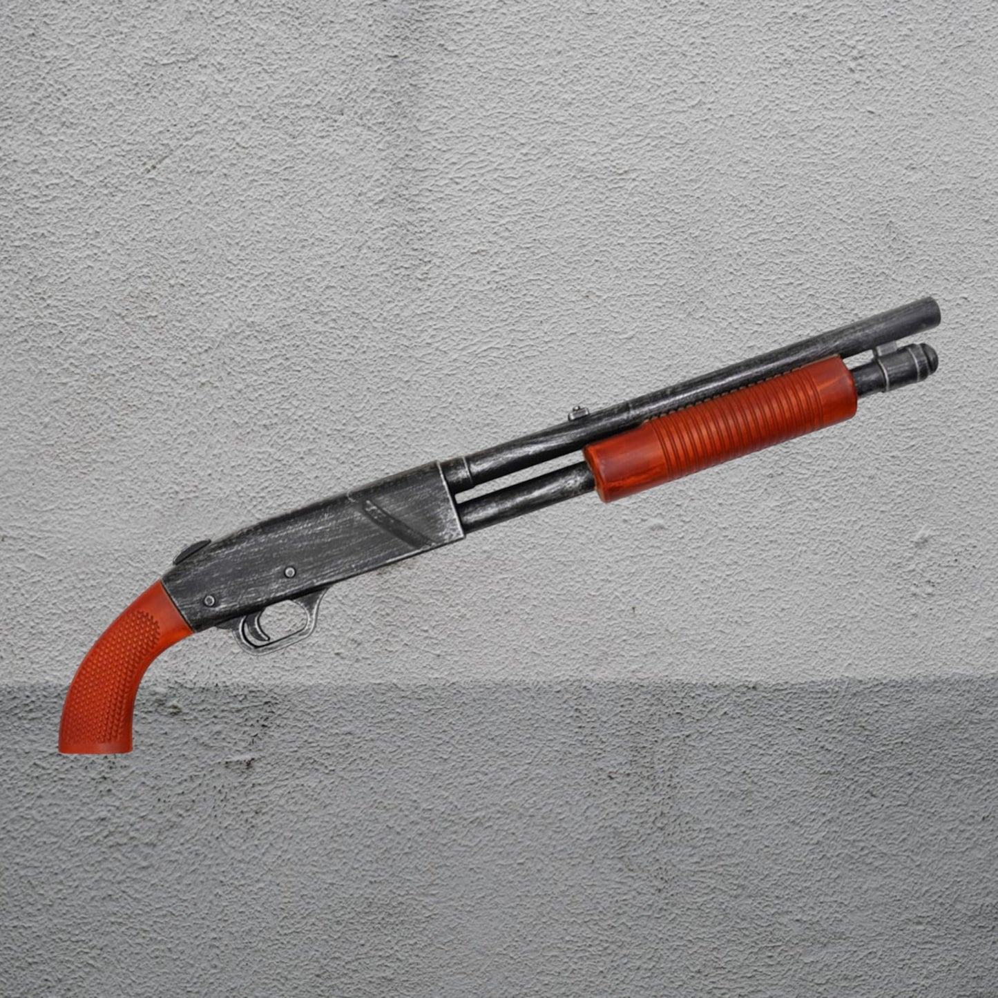 30” Foam Horror Movie Pump Shotgun with Brown Grip Replica | Collectible Cosplay Prop | Lightweight Safe Costume Accessory