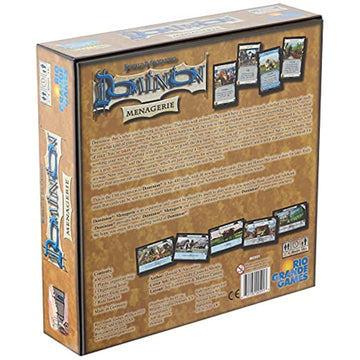 Rio Grande Games Dominion Menagerie Expansion Pack: 30 New Kingdom Cards & Animal Themed Deck-Building