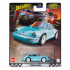Hot Wheels Premium Boulevard Porsche 964 Diecast Car, Light Blue, 1:64 Scale Model