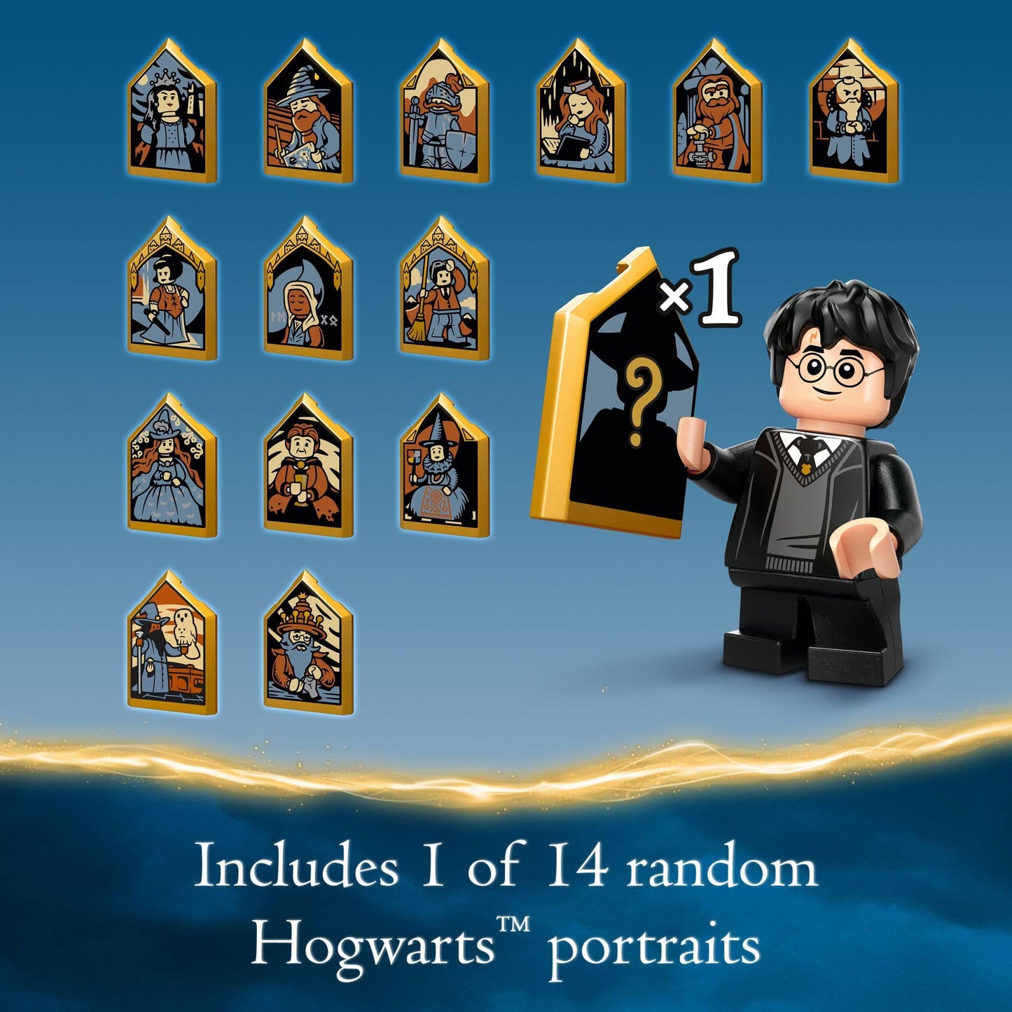 LEGO Harry Potter Hogwarts Castle Owlery Toy, Wizarding World Fantasy Toy for Girls and Boys, Harry Potter Castle Playset with 3 Characters, Birthday