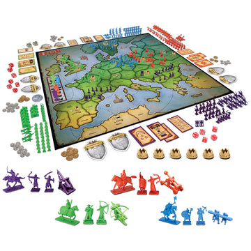 Risk Europe, Medieval Conquest Board Game, by Winning Moves Games USA