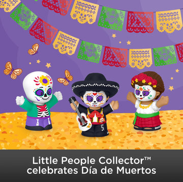 Little People Collector Día de Muertos Special Edition Set in a Display Gift Package for Adults & Kids, 3 Figures