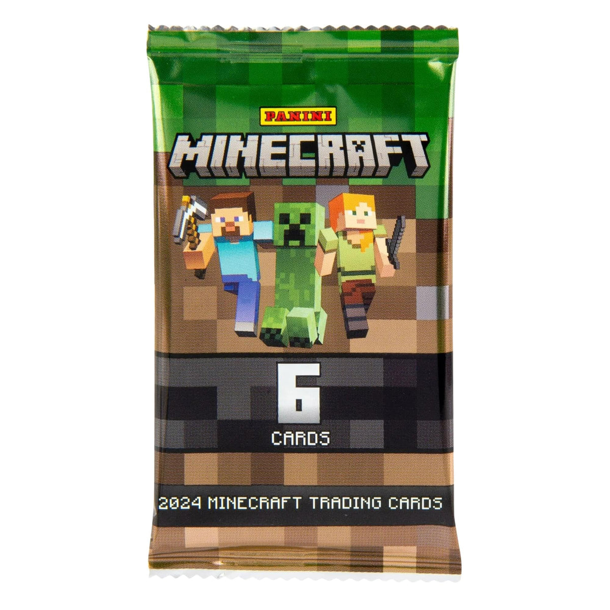 Panini Minecraft Blaster Box - Official Trading Cards, 36 Cards per Box, Foil Parallels, Rare Inserts, Retail Exclusive