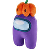 P.M.I. Among Us Plush Buddies | 8-Inch-Tall Plushie Collectibles | Playable Kids' Toys | Licensed Plush (Purple Punkin)