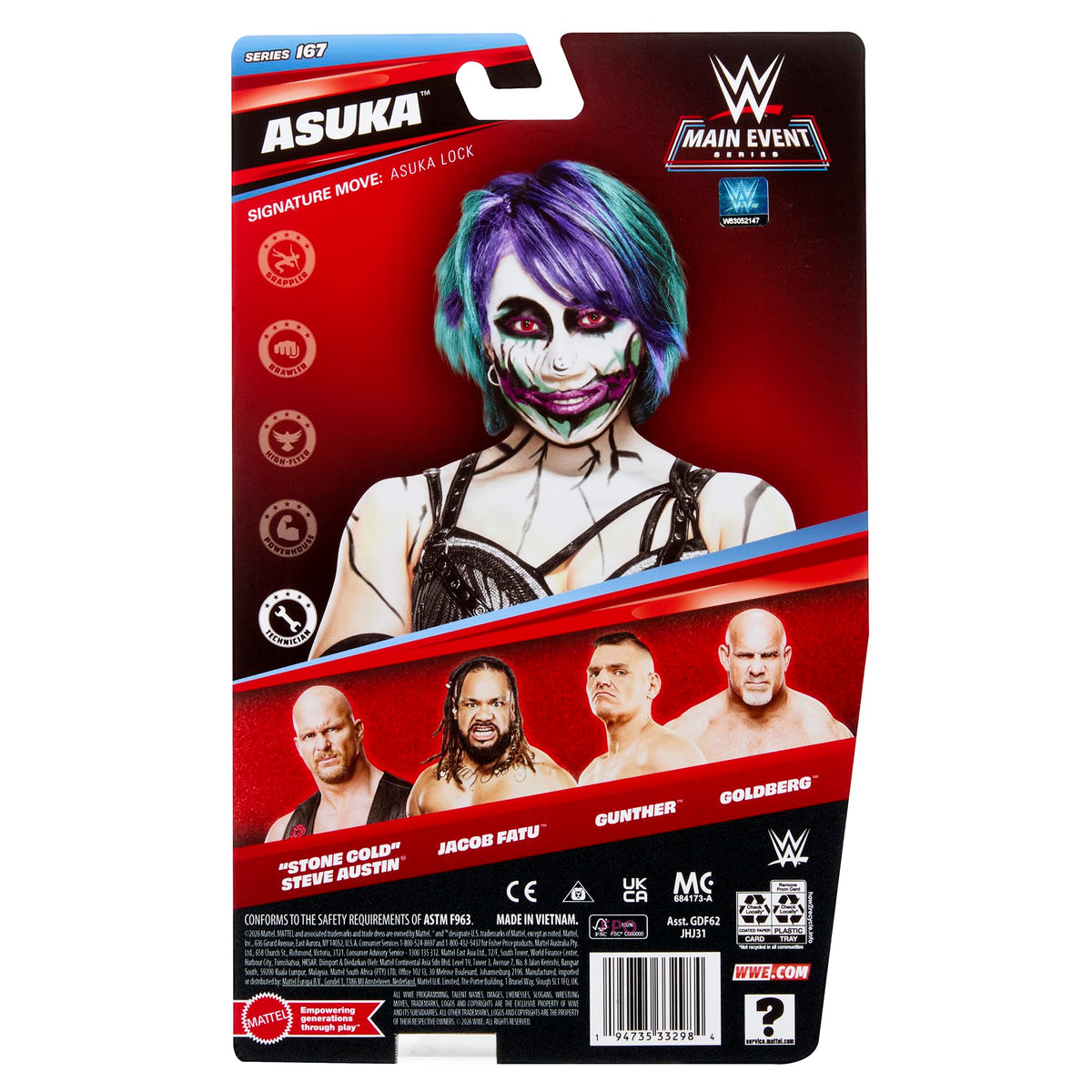 Asuka - WWE Main Event 167