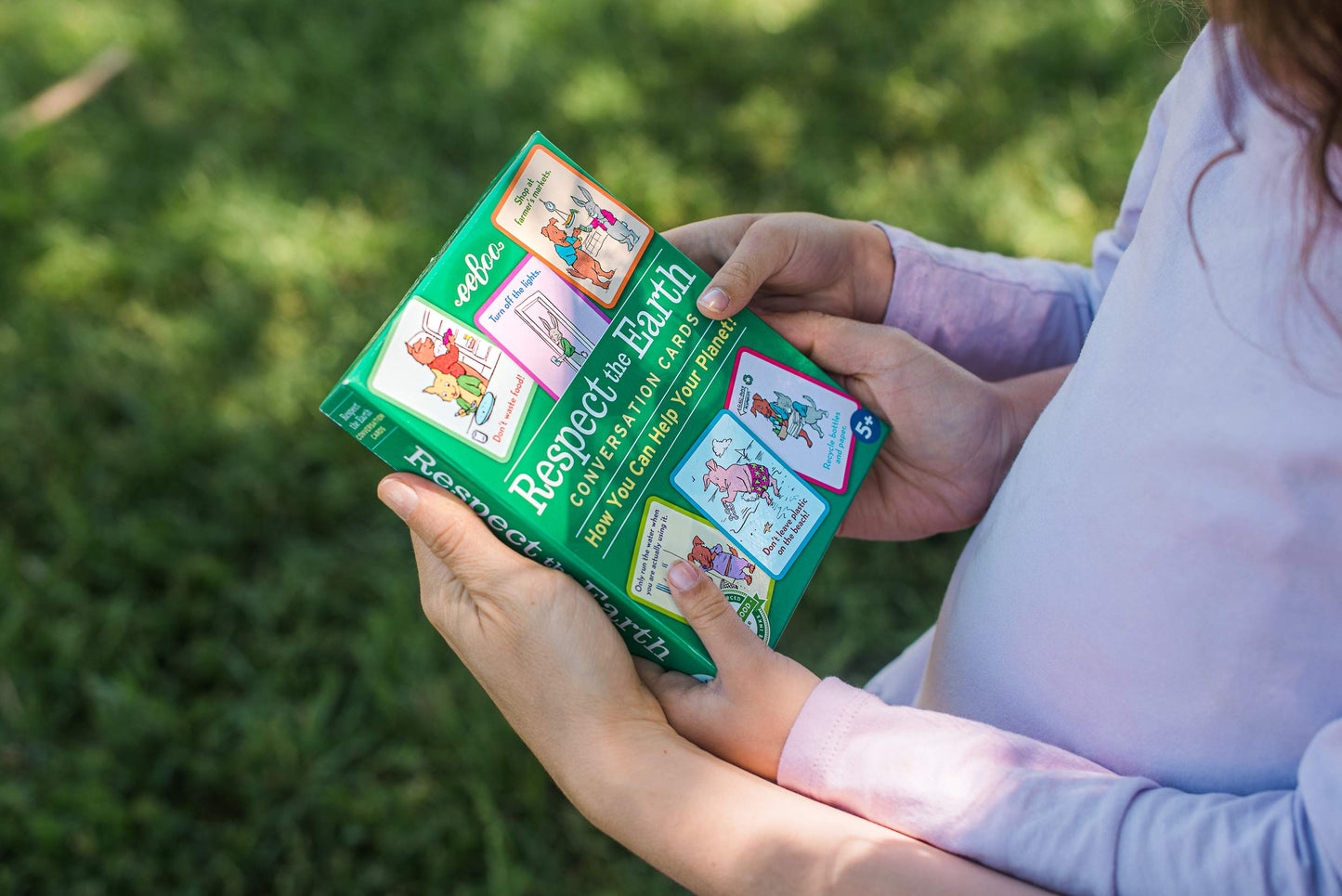 eeBoo: Respect The Earth Conversation and Educational Flash Cards, Helps Children Cultivate Kind Behavior, Responsibilities, and Respect for Others
