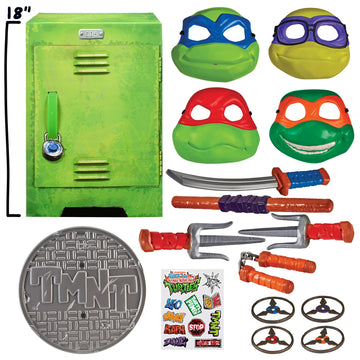 Teenage Mutant Ninja Turtles Roleplay Locker by Playmates Toys - Amazon Exclusive