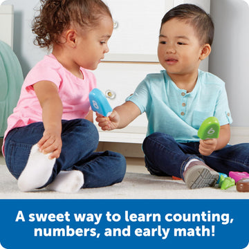 Learning Resources Smart Snacks Number Pops - Sorting Toys, Stacking Montessori, Classroom Must Haves, Math Manipulatives, Matching Games, Fine Motor