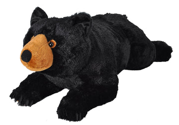 Wild Republic Cuddlekins Jumbo Black Bear Stuffed Animal - 30"