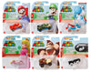 Hot Wheels Super Mario Character Cars Collection - Mario, Luigi, Princess Peach, Light Blue Yoshi, Bullet Bill & Donkey Kong, Die?Cast 1:64 Scale