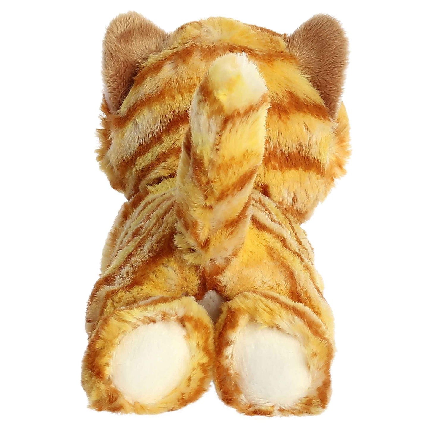 Aurora® Adorable Mini Flopsie™ Ginger Cat™ Stuffed Animal - Mini Companions Ready for Playful Adventures - for Kids All Ages, Toddlers, Adults,