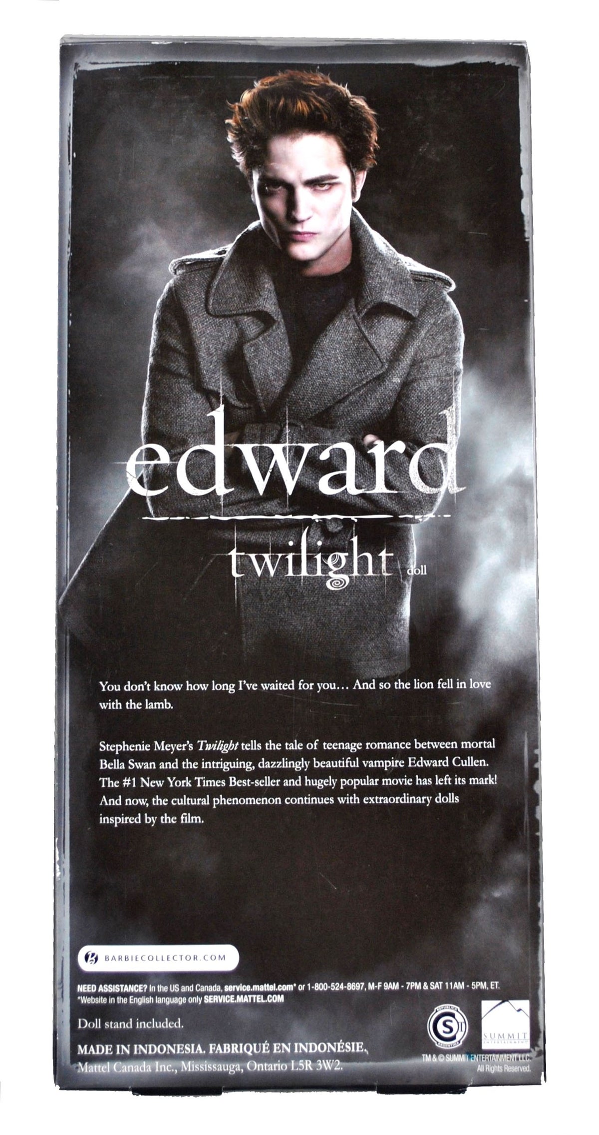Barbie Collector Twilight Saga Edward Doll