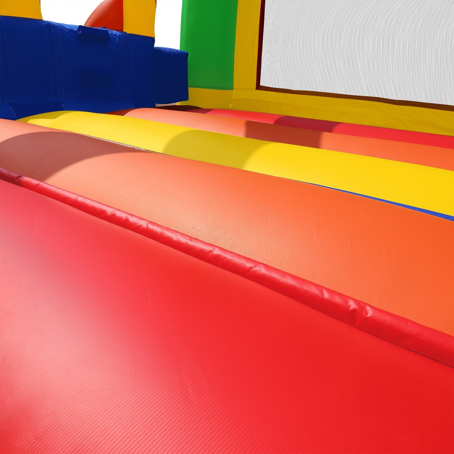 Inflatable HQ Commercial Bounce House Mega Double Slide Climbing Wall 100% PVC Inflatable Only