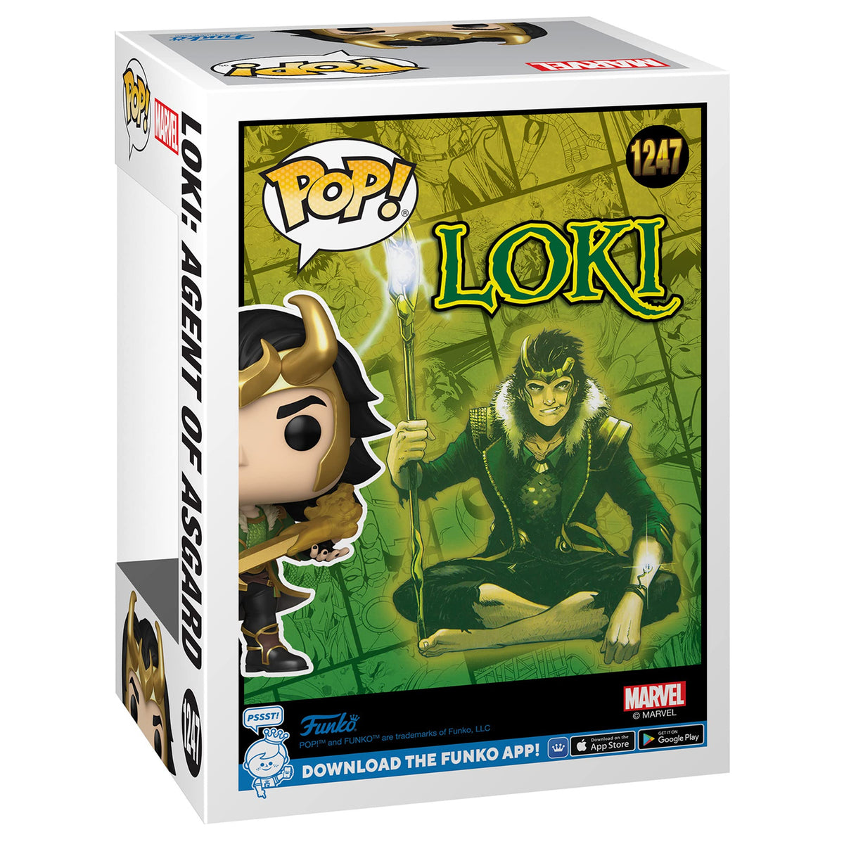 Funko Pop Marvel #1247 - Loki: Agent of Asgard (Exclusive) Red Suit (Regular)
