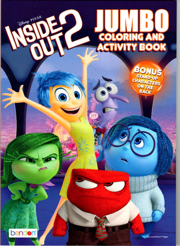 Disney Inside Out 2 Coloring and Activity Book Bundle with Imagine Ink Coloring Book, Play Pack, Stickers, and More