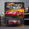 Hot Wheels Elite 64 1967 Ferrari 330 P4 - 1:64 Scale Premium Die-Cast Collector Car, Red Rosso Corsa with Opening Rear Clamshell & Real Riders Wheels