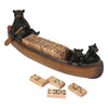 Rivers Edge Products Canoe Dominos Set, 10", 2-10 Players