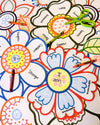 Roylco Affirmation Flowers - Positive Message Flower Craft Kit for Kids | 36 Sets, Ages 4+ | Color, Personalize & Build Confidence | SEL Activity