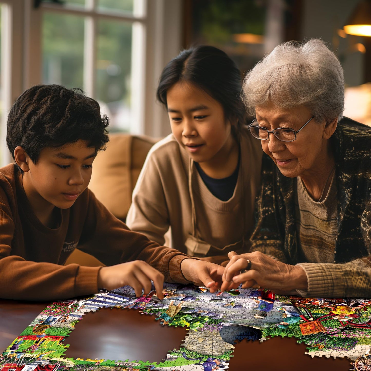 White Mountain 1000 Piece Jigsaw Puzzle, Captured Moments Seek & Find