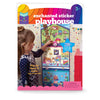 Craft-Tastic - Enchanted Sticker Playhouse - Wall-Sized Sticker Fun - Repositionable Stickers - for Ages 3+