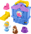 Fisher-Price Little People Toddler Toy Disney Princess Cinderella On-the-Go Playset with Figures for Pretend Play Kids Ages 18+ Months
