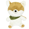 FRANKIEZHOU Shiba Inu Plush, 10'' Stuffed Animal, Light Brown, Soft Toy for Kids, Cuddly Dog, Hug Pillow, Baby Gift