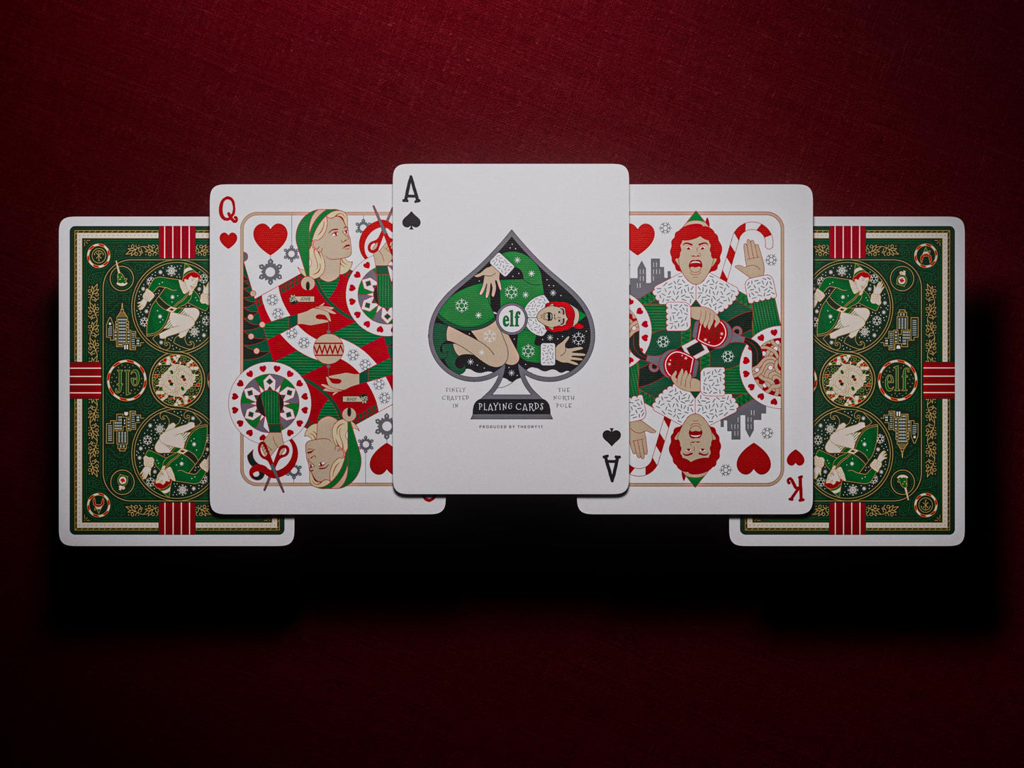 theory11 Elf Playing Cards, Premium Playing Cards, Poker Size Standard Index, Luxury Cards