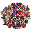 Dungeons and Dragons Cartoon Stickers There are 38 Cartoon Stickers That Can Be Put On Suitcases, Skateboards, Refrigerators, Laptops, and Graffiti