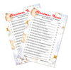 RokAPary Christmas Trivia Game, Game for Family and Friends, Office Group, Holiday Party Fun, Play Pack of 30 Cards 5”x7”. Made in USA