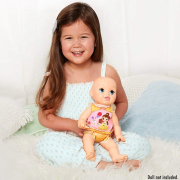 Baby Doll Clothes & Accessories, My Disney Nursery Belle Diaper Accessory Pack Inspired by Disney's Beauty & The Beast Belle Character! Includes Doll