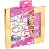 Make It Real Disney Princess Crystal Dreams Jewelry Kit - DIY Bead & Charm Bracelet Set with Swarovski Crystals, Includes Supplies & Exclusive