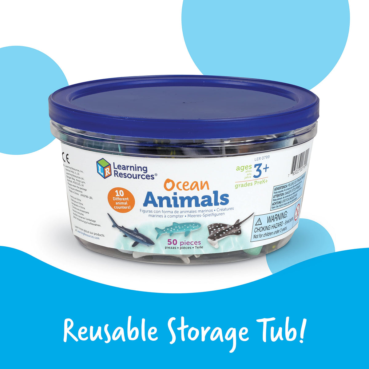 Learning Resources Ocean Animal Counters