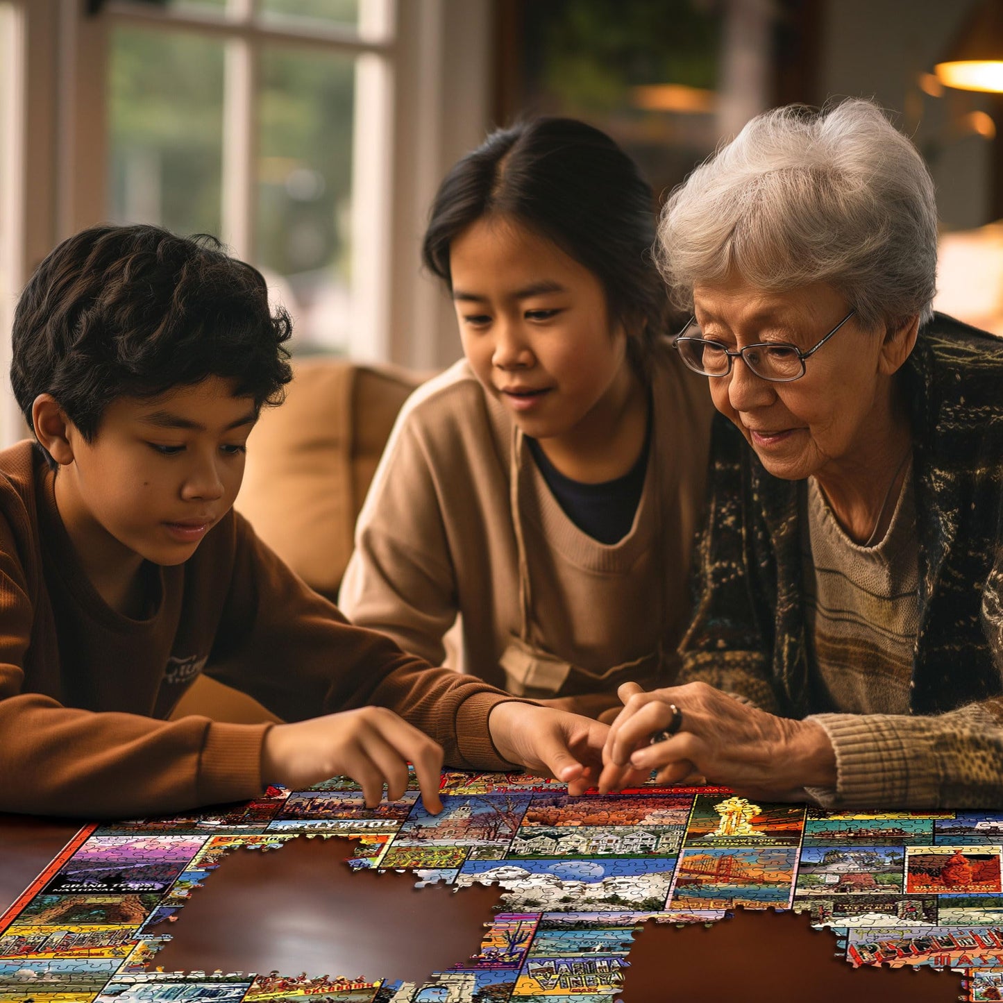 White Mountain 1000 Piece Jigsaw Puzzle, Best Places in America