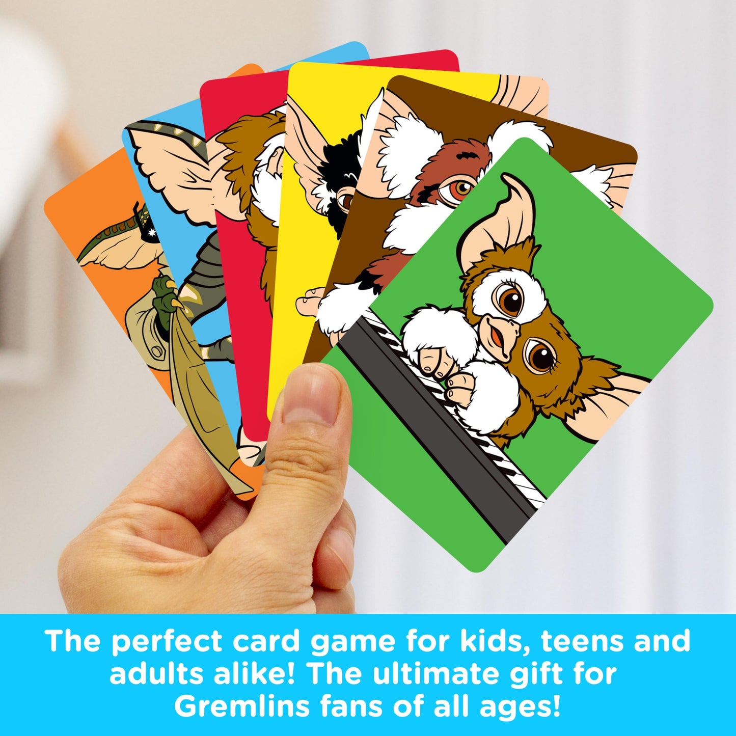 AQUARIUS Gremlins Memory Master Card Game - Fun Family Party Game for Kids, Teens & Adults - Entertaining Game Night Gift - Officially Licensed