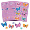 Designer Greetings 528 PCS Butterfly Stickers - Perfect for School