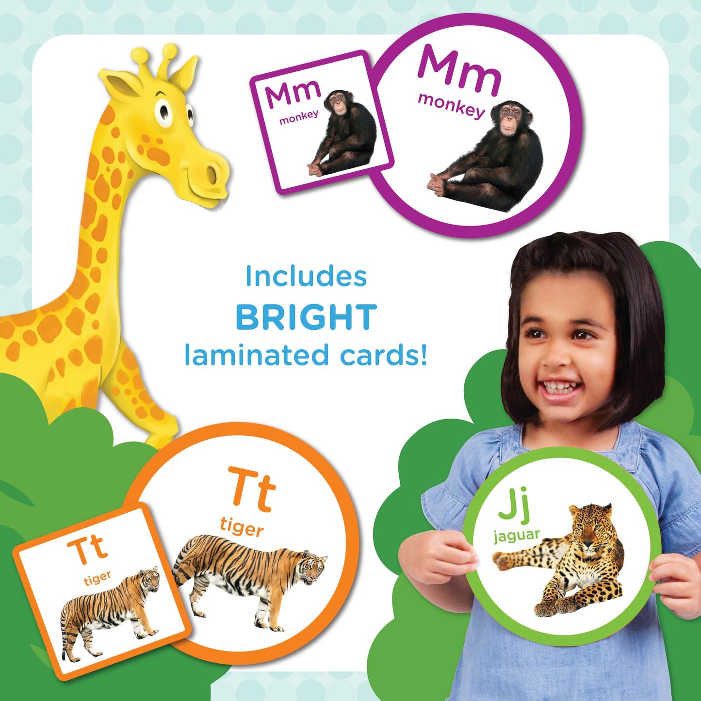 MindWare Seek-a-Boo! at The Zoo The Seek-and-Find Alphabet Matching Game - Fun Toddler Games Ages 2-4 - Improves Memory, Vocabulary and Letter