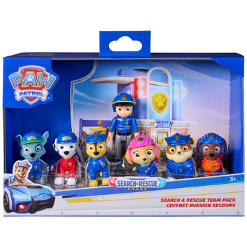 Paw Patrol Search & Rescue Team Pack with 7 Action Figures