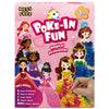 JolliBrix Poke in Fun - Magical Princesses, Arts and Crafts for Kids, DIY Presents Toy for Girl, DIY Creative Activity for Girls Ages 4 5 6 7 8+