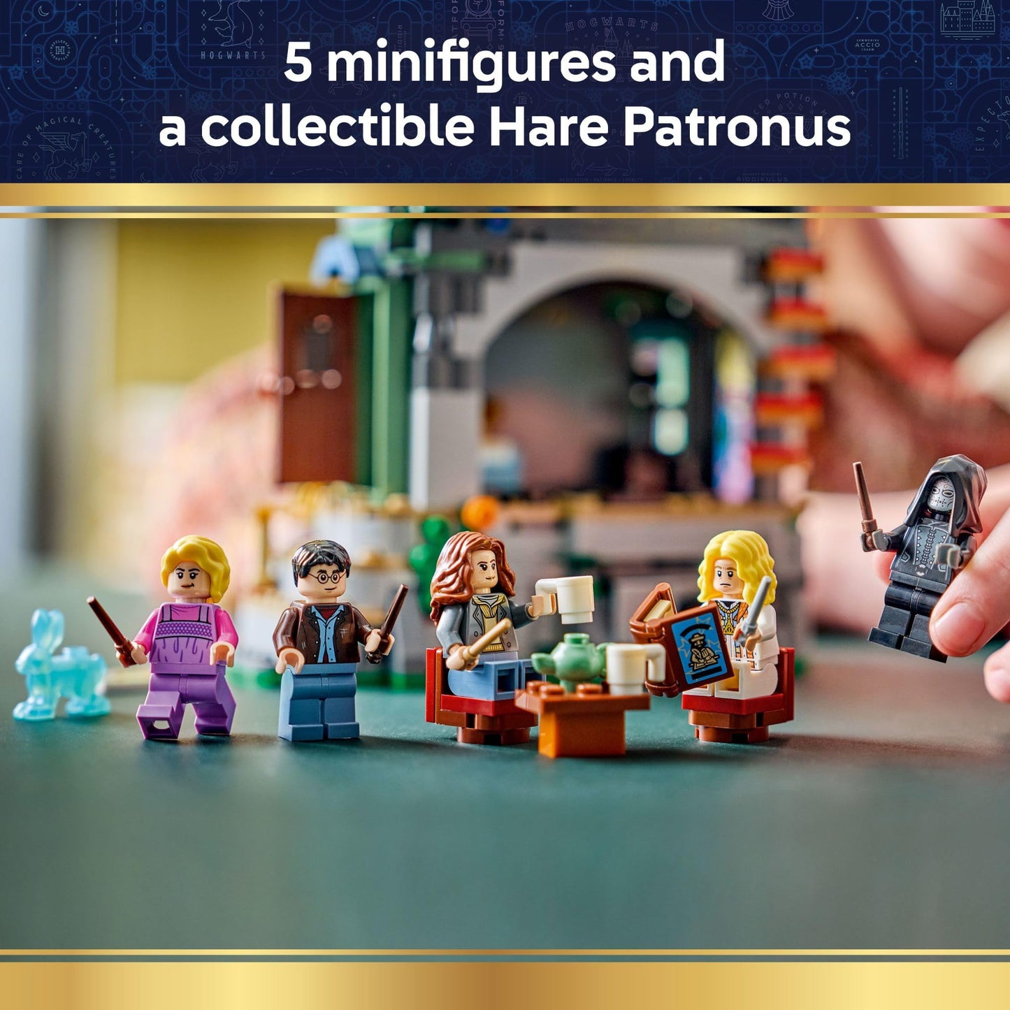 LEGO Harry Potter Luna Lovegood’s House Building Toy for Girls & Boys - Pretend Play & Display Book Shelf or Bedroom Decor for Kids, Ages 10+